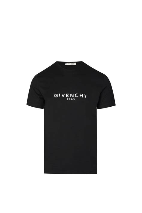 givenchy cracked logo t shirt|givenchy distressed t shirt.